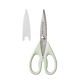 KitchenAid KE351OHPIA Classic Kitchen Shears, Stainless Steel, Pistachio