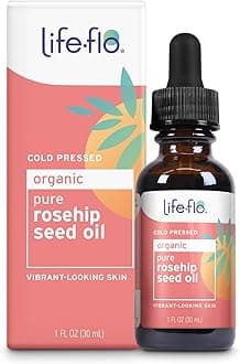 Life-Flo Pure Rosehip Seed Oil | Certified Organic & Cold Pressed | Authentic Rose Hip Oil for Face & Skin Restoration | Dry & Non-Greasy | 1oz