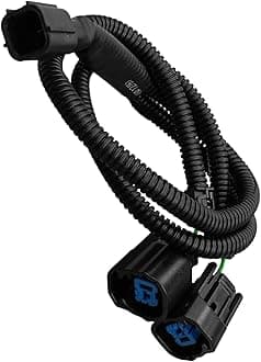 ULZOZN Car Horn One-to-Two Converter Wiring Fit for Old Honda Acura, Y Type Horn Adapter Wiring Harness