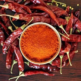 A D Food & Herbs Organic Red Chilli Powder/Laal Mathania Mirch Powder Rajasthani Marwari Pure and Natural Spice Masala (20 Gms x pack of 3)