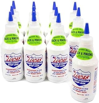 Lucas Oil 10008-PK12 Power Steering Stop Leak - 12 oz.