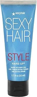 SexyHair Style Hard Up Hard Holding Gel | Extreme Hold | Non-Flaking Formula | All Hair Types