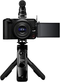 EOS R50 V Content Creator Kit - Vlogging Camera Compatible with Canon RF Lens | Content Creator Equipment for Vlogging & Travel | Bluetooth Enabled