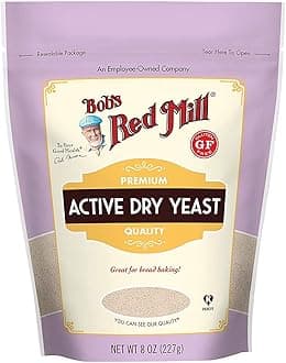 Bob's Red Mill Active Dry Yeast 8 Ounce (Pack of 4)