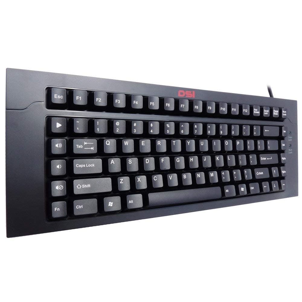 Compact Mechanical Keyboard with USB Hubs