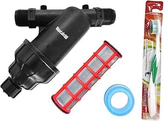 WaterLabs 122Y Water Tank Filter/Screen Filter | 90 Micron | ISI, BIS | with 1 Cleaning Brush | 1 Teflon Tape | 1 Year Warranty | Sediment filter for home