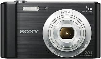 Sony DSC-W800 Digital Camera HD 20.1MP 5X Optical Zoom 2.7 inch LCD Black