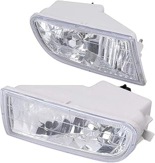 amopacorp Compatible with Toyota Corolla 1993-1997 AE100 AE101 Front Bumper Fog Light Driving Daytime Running Lamp with H3 Bulb