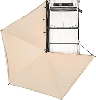 JOYTUTU 270 Awning - 125 SQ. FT Freestanding All-Weather Side Canopy, Vehicle Awning UV50+, Waterproof PU10000mm, Adjustable for SUV/Truck/Van, Wind Resistant