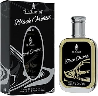 Al Nuaim Black Orchid Eau De Parfum for Men - 50ml | Long Lasting Luxury Perfume | EDP