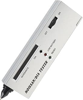 Professional Gold Tester Kit for Jewelry, Portable High Accuracy Diamond Selector Electronic Device for Novice and Expert