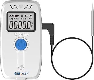 Elitech RC-4HC USB Temperature and Humidity Data Logger 16000 Points Record Capacity