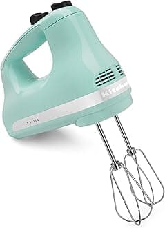 KitchenAid5 Ultra Power Speed Hand Mixer - KHM512, Ice Blue