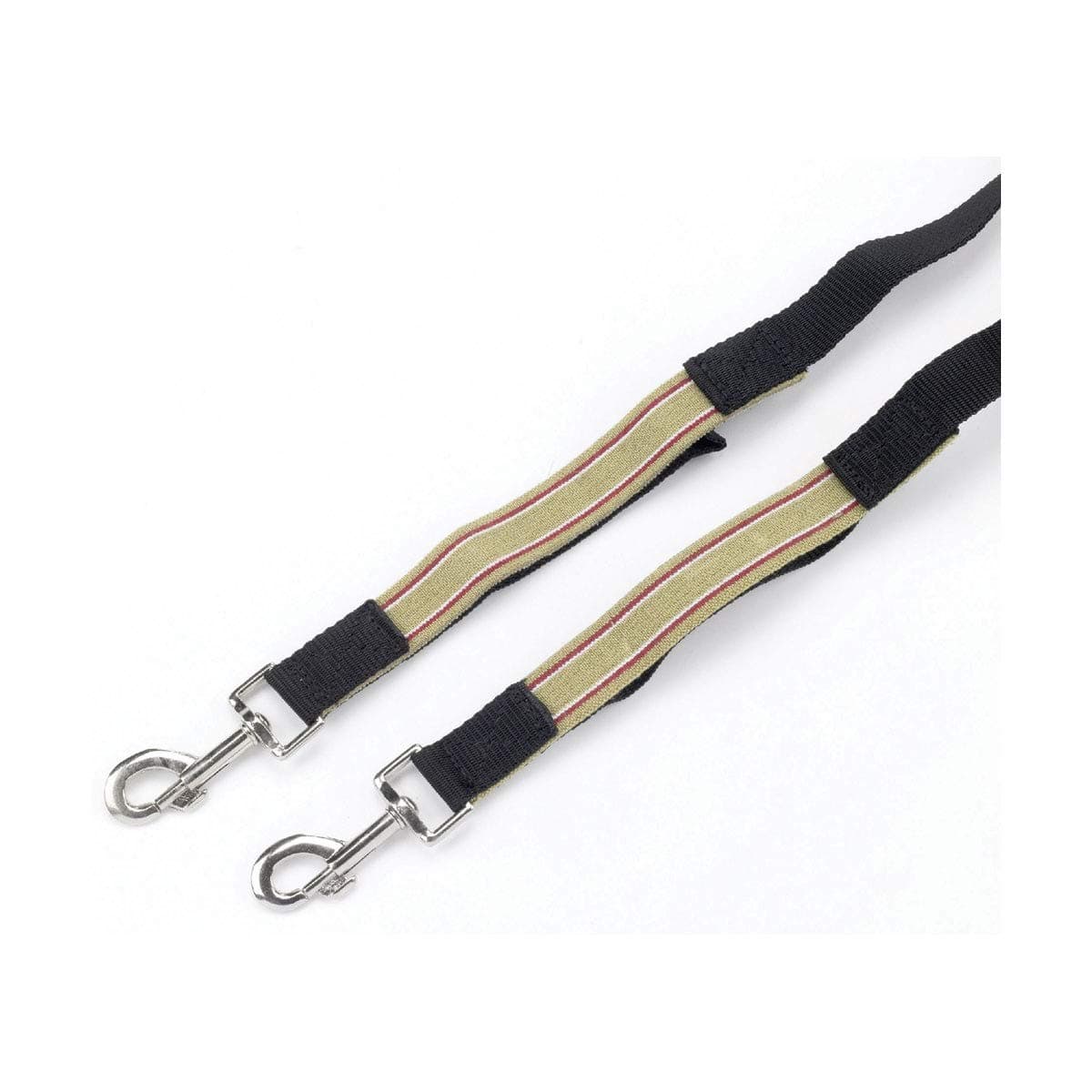 Hy Elasticated Side Reins (One Size) (Black)