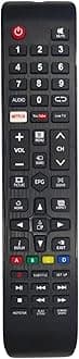 - Remote Control for Cemex, Treeview, Eairtec & Wisdom LCD LED Smart Universal TV Remote with Netflix & YouTube (Black, CEMEX NET You/Smart Cloud Led Tv) (Match Old Remote Before Buying)