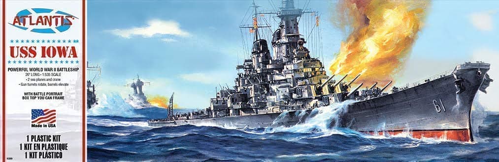 Plastic Model KIT USS Iowa