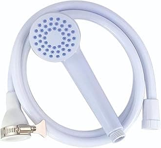 Portable Shower Head and Hose | Dog & Camping Shower (1.7M Long, Fits 2cm Wide Single Mixer Tap Clamp)
