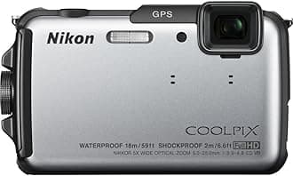 Nikon COOLPIX AW110 Wi-Fi and Waterproof Digital Camera with GPS (Blue) (OLD MODEL)