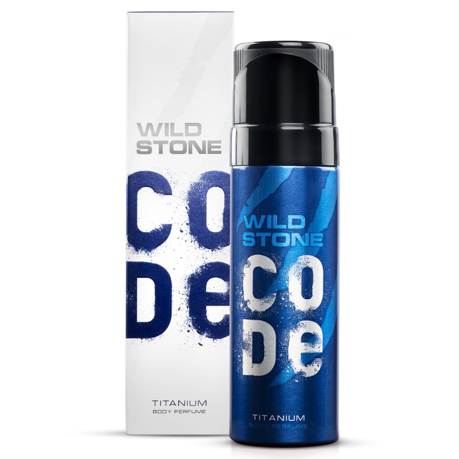 Wild Stone Code Titanium Body Perfume for Men-120 ml