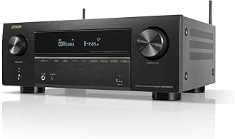 AVR-X2800H 7.2 Ch Stereo Receiver - 8K UHD Home Theater AVR (95W X 7), Wireless Streaming via Built-in HEOS, Wi-Fi, Dolby Atmos, DTS Neural:X & DTS:X Surround Sound, Bluetooth Amplifier