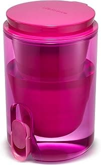 LifeStraw Home Studio Water Filter Dispenser, 10-Cup, Orchid Pink, BPA-Free Designed for Everyday Protects Against Bacteria, parasites, microplastics, PFAS, Lead, and Improves Taste