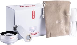 Kase Master Macro Lens Plus for iPhone 15 14 13 12 Pro Max Samsung Pixel Android, Phone Camera Macro Lens with Shoot Distance 45-85mm