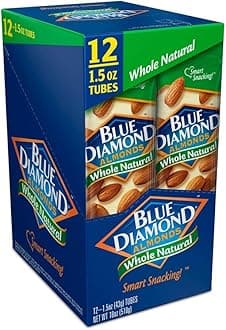 Blue Diamond Almonds Whole Natural 12 pack 1.5 Oz