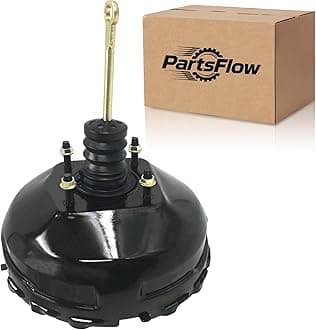 PartsFlow Vacuum Power Brake Booster 54-71098 Compatible with Chevrolet C1500 C2500 K1500 K2500 Pickup GMC C1500 C2500 K1500 K2500 Suburban Yukon 1994-1996 18021896