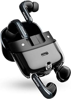 - Dwots Fire ANC|India's First 4 in Ear Buds in 1 Case with ANC|70Hrs Battery|ANC&Transparency Mode|Bass&Theatre Modes|4 Mics Ai-Enc for Clear Calls|3D Spatial Audio, Wireless (Eclipse Black)