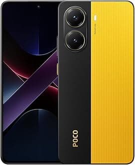 Poco X7 PRO 5G + 4G LTE (for Tmobile Mint Tello & Global) (256GB + 8GB) Ai 6.67" 50MP Gamers Phone NFC Dual sim Unlocked Model 2412DPC0AG (Yellow)