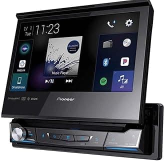Pioneer AVH-3500NEX 1-Din 7-Inch Flip Out AV Receiver with Carplay and Android Auto (Renewed)