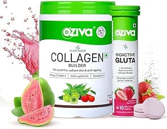 OZiva Vegan Collagen (Guava)+ OZiva Glutathione Tablets