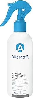 Allergoff Dust Mite Spray 100% Non-Toxic - Most Effective Mite Spray for Mattresses & Upholstery - Suitable for Households with Children & Pets - Control for Allergy Sufferers - 28.16 fl oz (800ml)