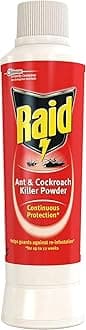 Raid Ant and Cockroach Killer Powder, Insect Killer For Indoor And Outdoor Use, Stops Reinfestation, 250g