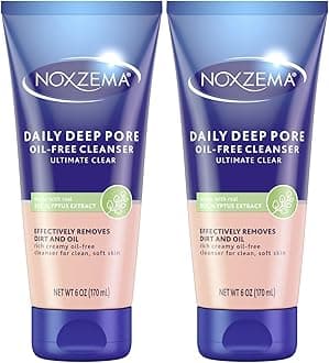 Noxzema Ultimate Clear Daily Deep Pore Cleanser 6 Oz (2pack)