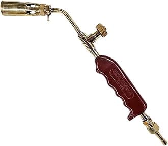 Johnson Tools Colambia 32cms Heavy LPG flamethrower Heating Torch Gun with Flat Handle (Gun with 4no Burner)