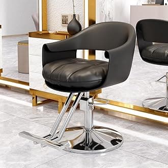 Salon Chair - Heavy Duty Hydraulic Pump, 360° Swivel, Adjustable Spa Beauty Equipment for Hairdresser and Barber Use