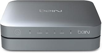 beIN TV VIP 4K HDR Satellite Receiver (1TB HD, Grey, Includes Receiver Box, Remote, 1TB HDD, Cables, Dish, Modulator, Ethernet, USB)