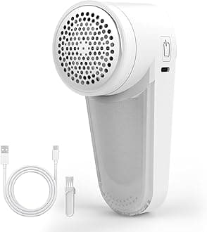 Fabric Shaver for Clothing Cordless White