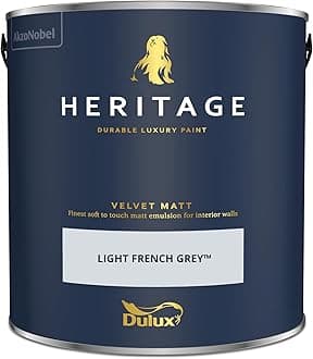 Dulux Heritage Paint (2.5L, Light French Grey)