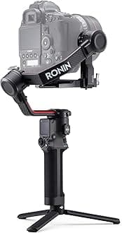 RS 2 - 3-Axis Gimbal Stabilizer for DSLR and Mirrorless Cameras, Nikon, Sony, Panasonic, Canon, Fuji, 10lbs Tested Payload, 1.4” Full-Color Touchscreen, Carbon Fiber Construction, Black