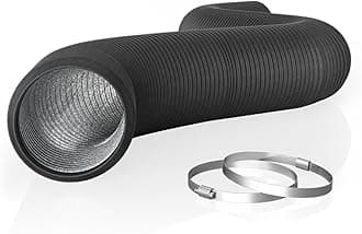 AC Infinity Aluminum Duct Hose Exhaust Duct Flexible Duct 4" 4-Layer Protection Heavy Duty Cooling Ventilation 25 Feet Long