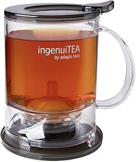 Adagio Teas IngenuiTEA 2 Bottom Dispensing Teapot, 16 oz.
