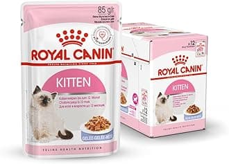 Instinctive Kitten Food, 85 Grams, Pack of 12 Sachet, Wet Food, Supports Strong Immune System, Indistinctively Preferred