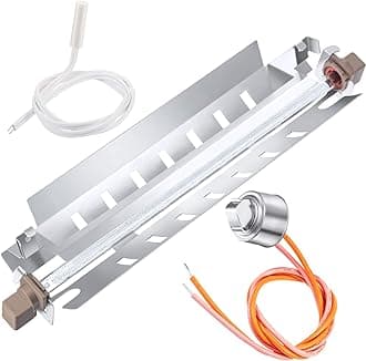 Jovitec Wr51x10055 Refrigerator Defrost Heater Kit Wr50x10068 Defrost Thermostat Wr55x10025 Temperature Sensor Kit Compatible with GE