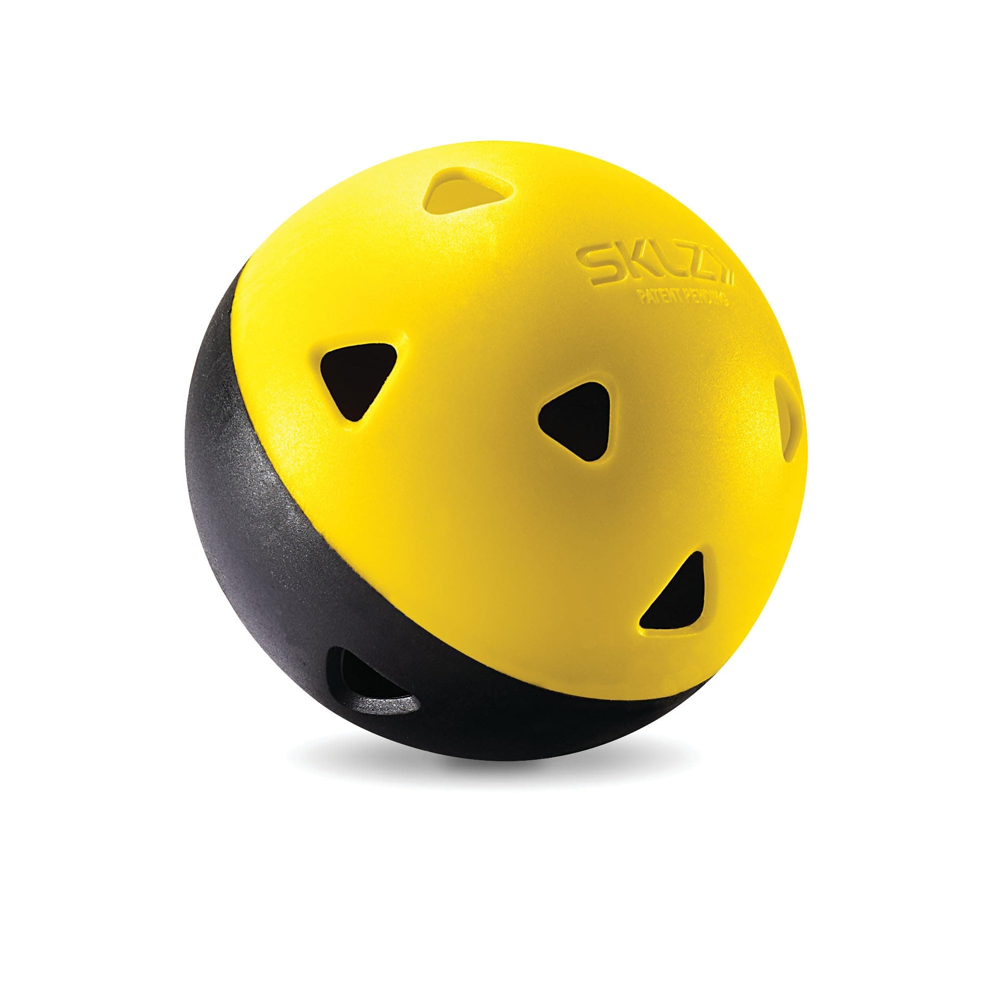 Premium Impact Limited-Flight Training Baseballs, Perfect for Adding Power to Swing, Use Indoors Or Outdoors for Practice and Drills, Baseball, Softball, and Mini Balls, Yellow/Black