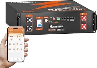 48V 100Ah LiFePO4 Lithium Battery Bluetooth | UL1973 Tested | 3U Server Rack with Active Balancing & BYD Cells, Max 5120Wh & 100A BMS for Off-Grid Solar System, Backup, Home Energy Storage