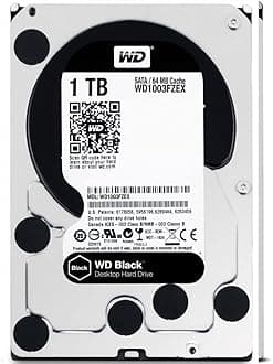 WD Black 500GB Performance Desktop Hard Disk Drive 1TB WD1003FZEX