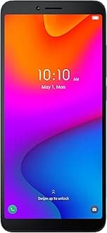 TCL ION V |2023| Cell Phone with 6.0" HD+ Display, 3+32GB Unlocked Phone, 3000mAh Battery, Android 13 Smartphone, Single SIM, US Version, Space Black