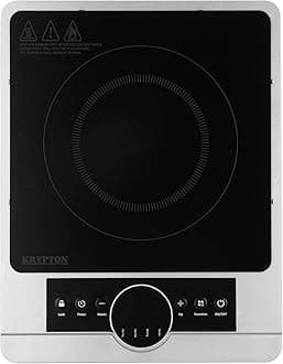 Krypton 2000W Infrared Cooker | Electric Infrared Glass Ceramic Cooker | Digital LED Display | 8 Power Levels